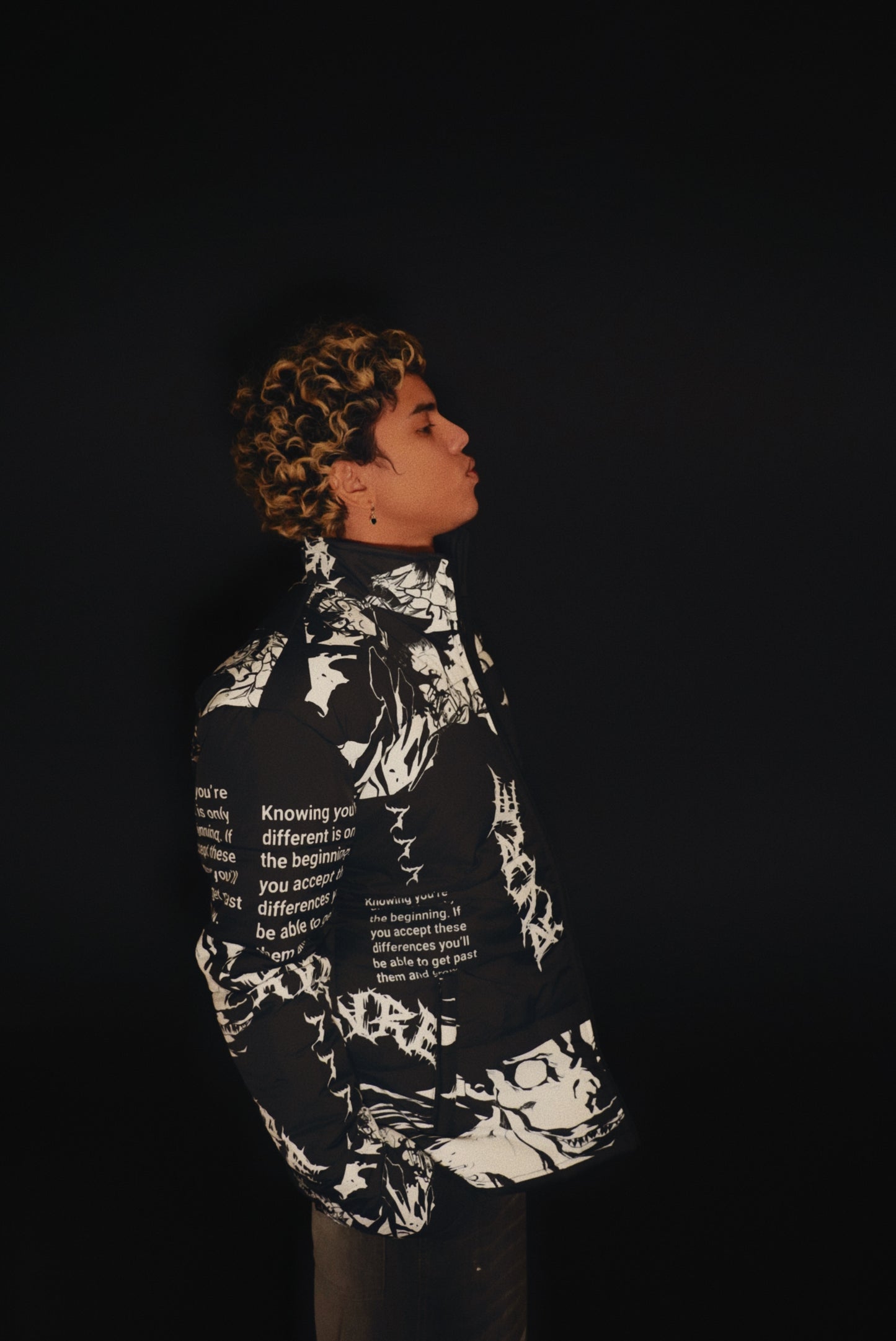 “Manga” Puffer jacket
