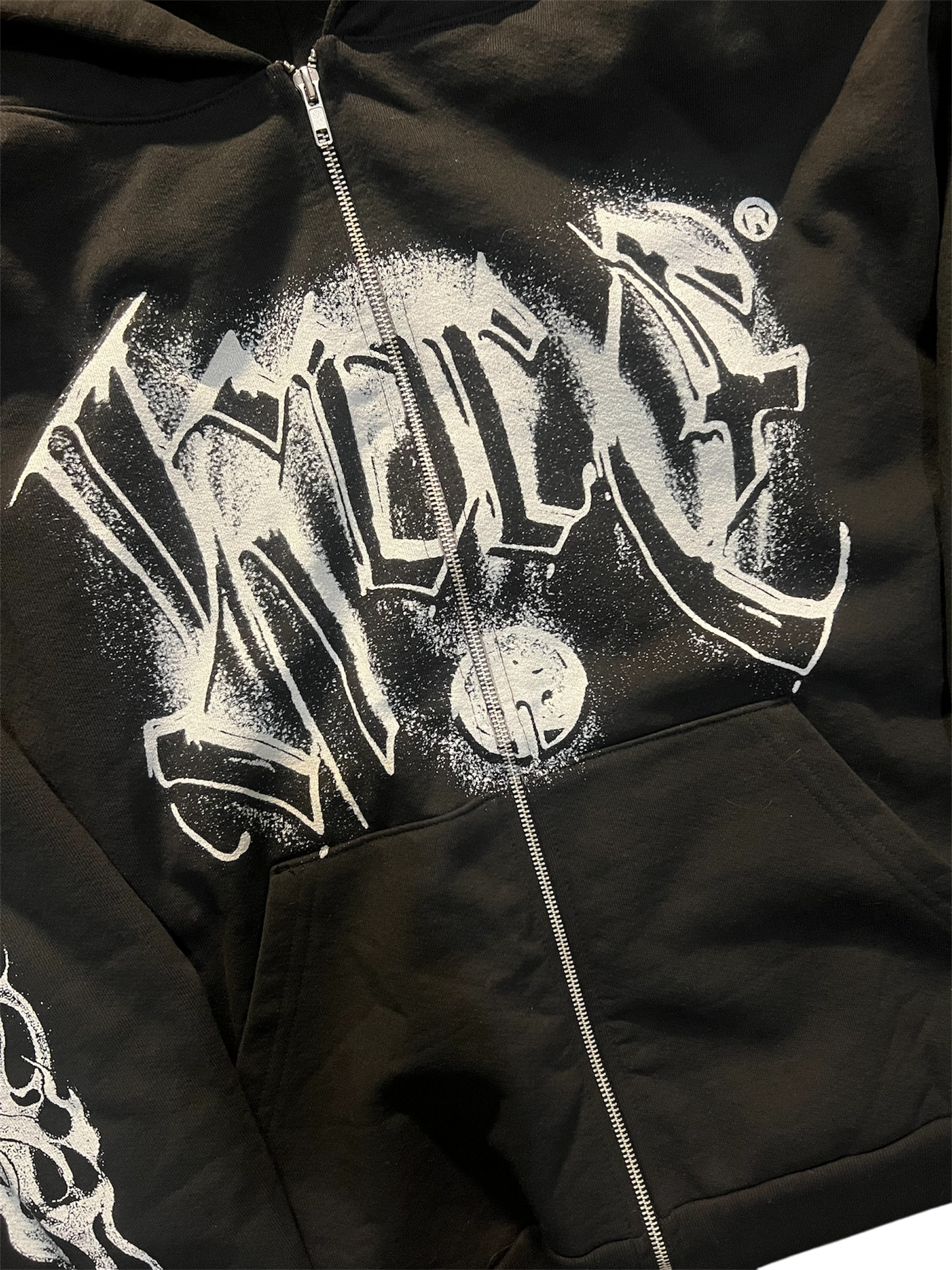 "Ashes" Zip Hoodie