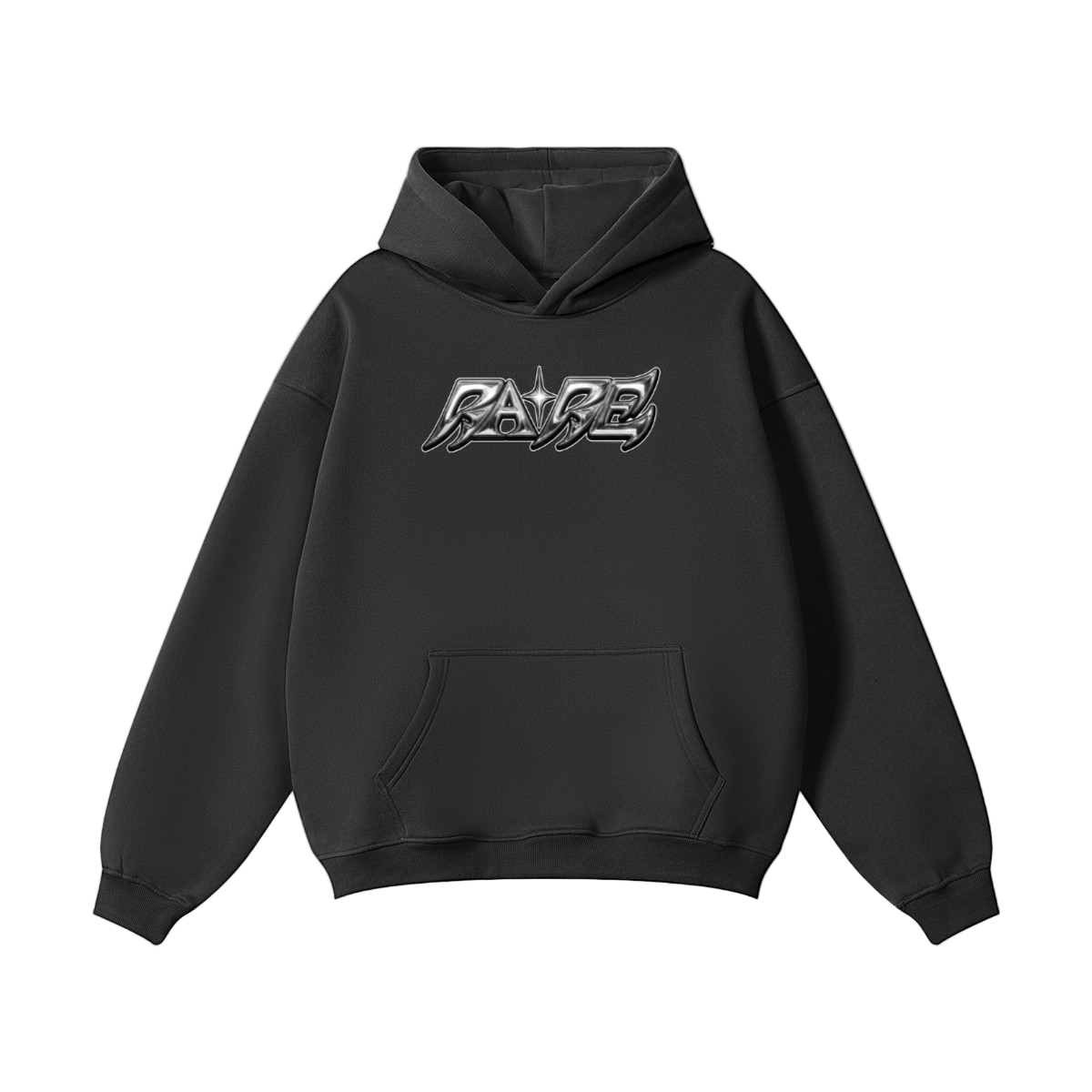 "Chrome" Logo Pullover Hoodie（380GSM）