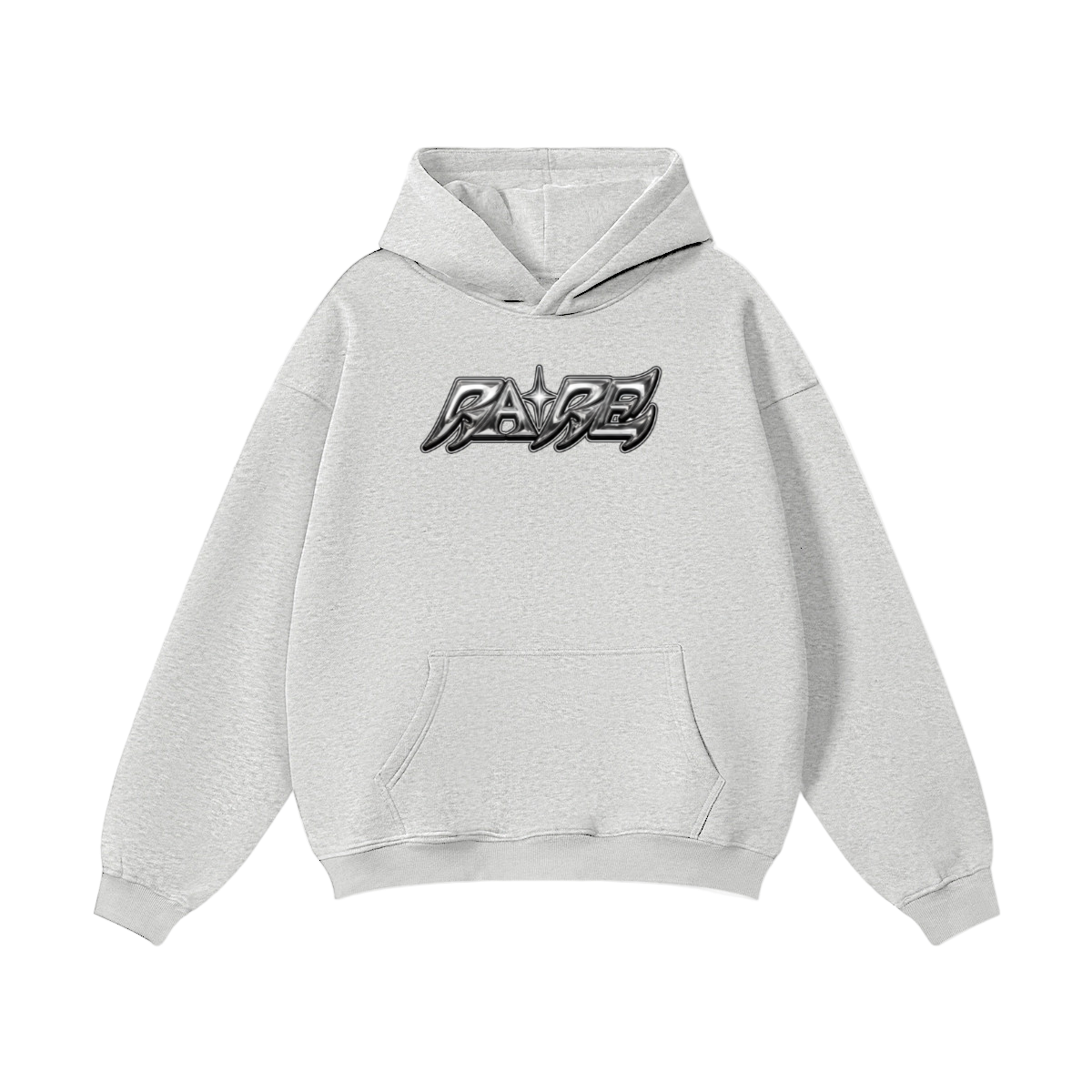 "Chrome" Logo Pullover Hoodie（380GSM）