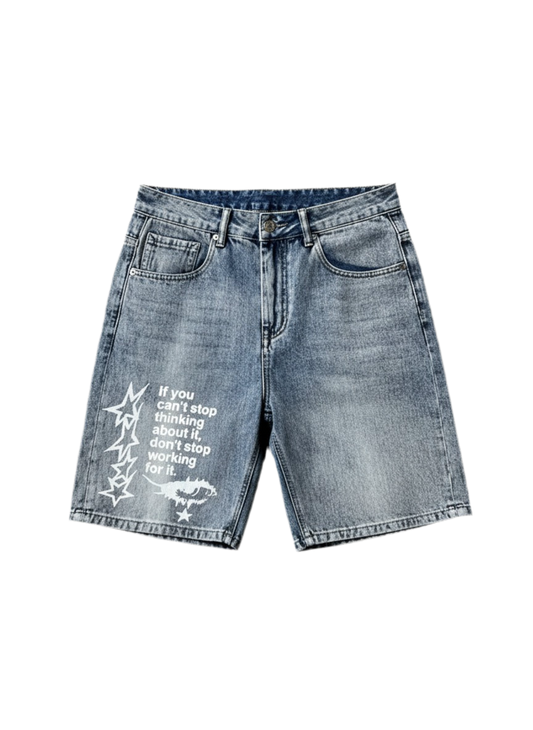 "Dont Stop" Loose Jorts