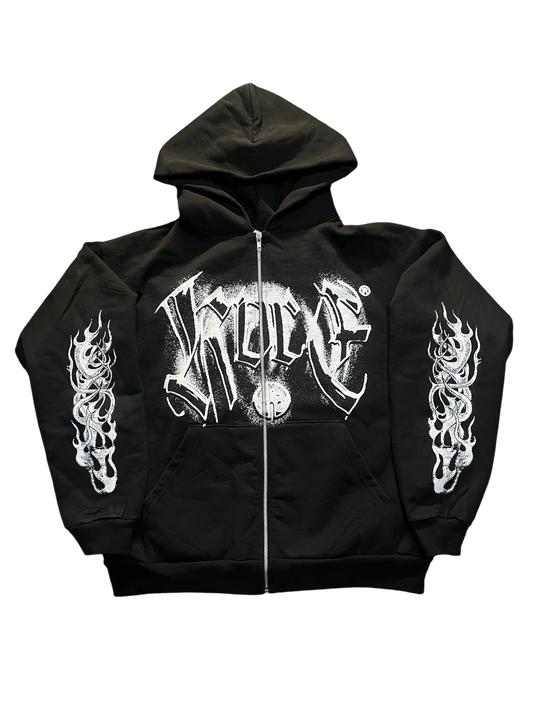 "Ashes" Zip Hoodie